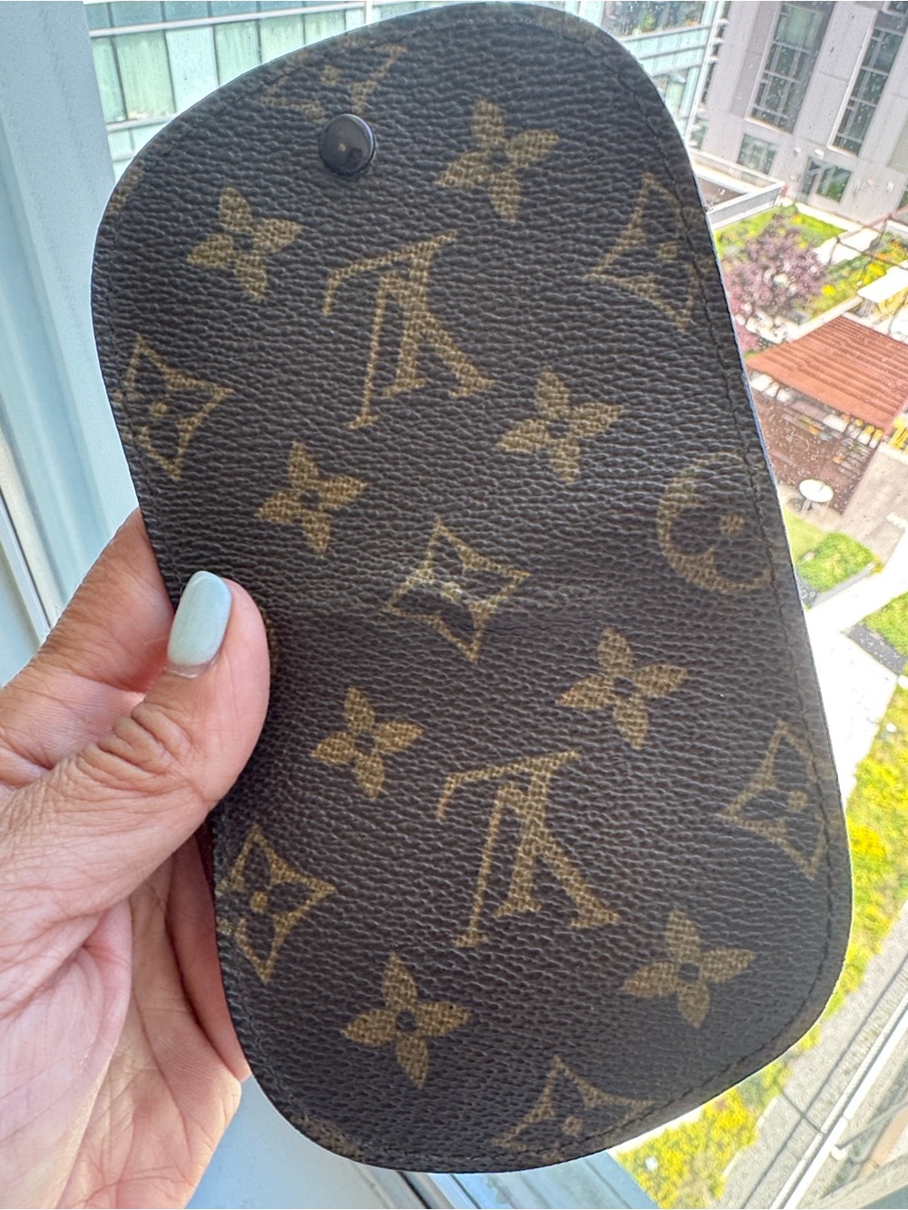 Louis Vuitton Monogram Canvas Coin Pouch in Brown and Gold 100% authenticity - Picture 6 of 9